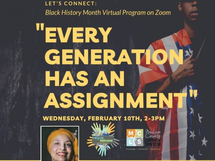 [Black History Month Virtual Program on Zoom]