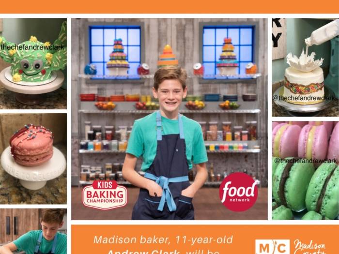 [Andrew Clark, a patron of our Madison Branch, will be competing on the FOOD NETWORK channel!]