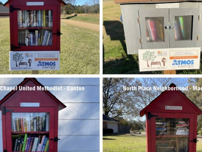 [Atmos Energy Donates $5000 to the Little Free Library Project]